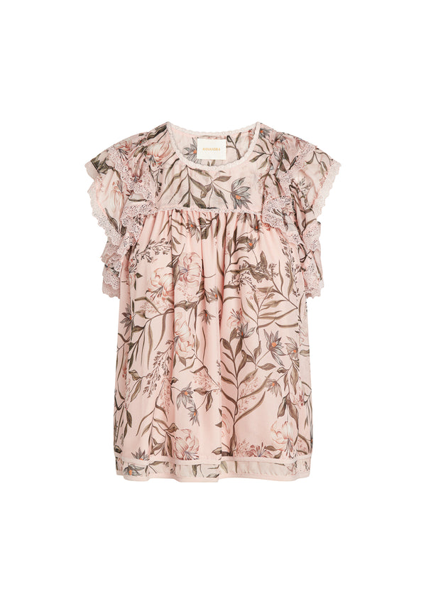 CARRIE SILK TOP - AMMANDRA